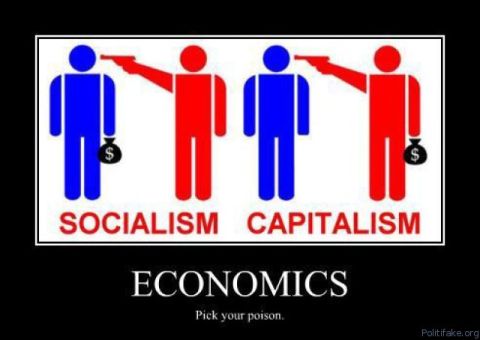 Internet folklore: socialism vs
capitalism.