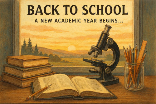 Image illustrating the start of new academic year generated by MS
Copilot